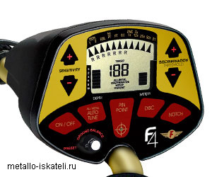 металлоискатель Fisher F4