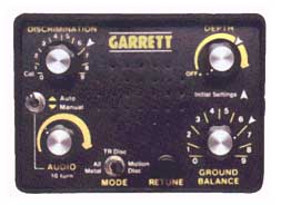 управление GARRETT Scorpion Gold Stinger
