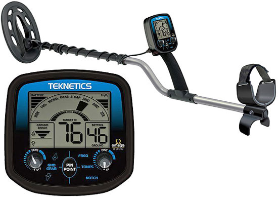 металлоискатель Teknetics Titanium Omega 8000
